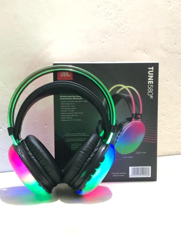 JBL Tune580bt Gaming RGB LED Headphone - Image 6