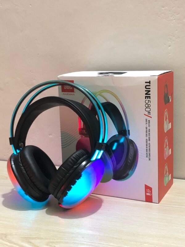 JBL Tune580bt Gaming RGB LED Headphone - Image 2