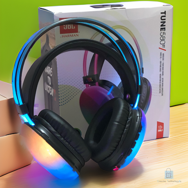 JBL Tune580bt Gaming RGB LED Headphone
